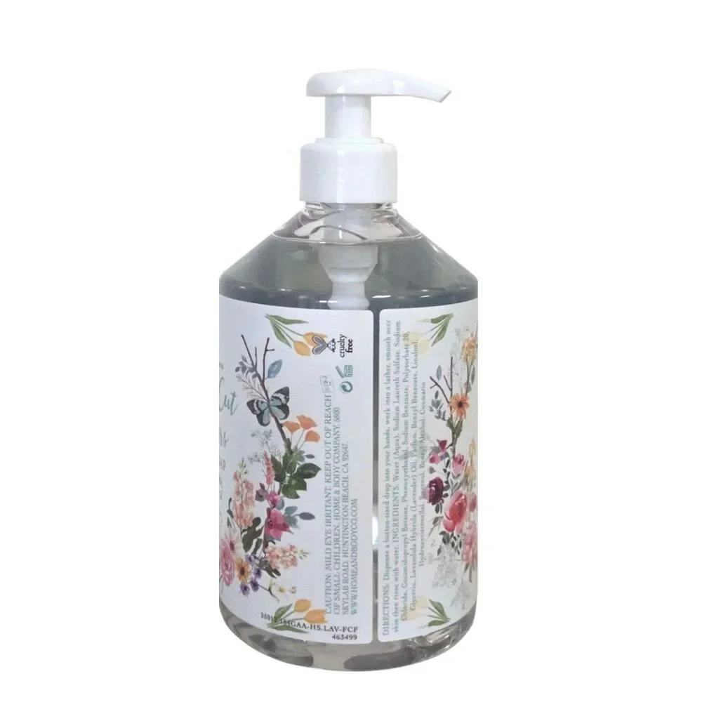 NEW Garden & Aromas Fresh Cut Flowers Hand Soap Infused With Essential Oil
